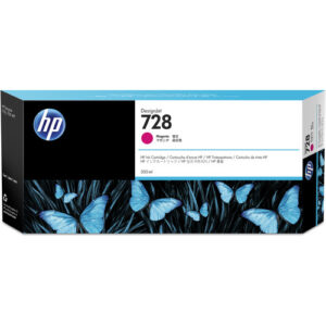 HP728 300-ml Magenta DesignJet Ink Cartridge