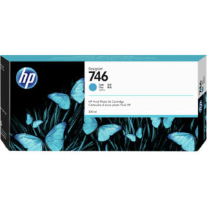 HP 746 300-ml Cyan Ink Cartridge